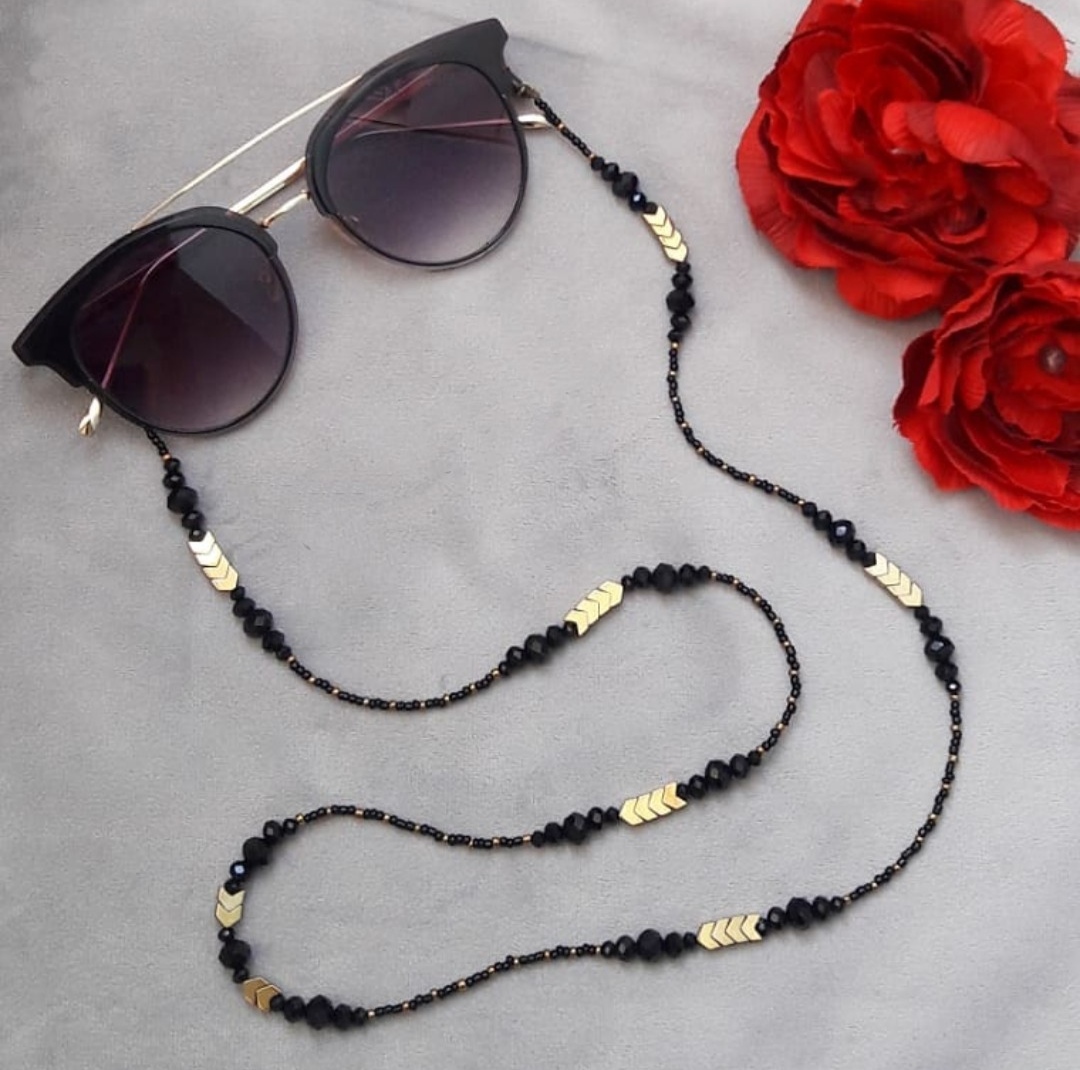 بندعینک کریستالی مدل زنانه و دخترانه