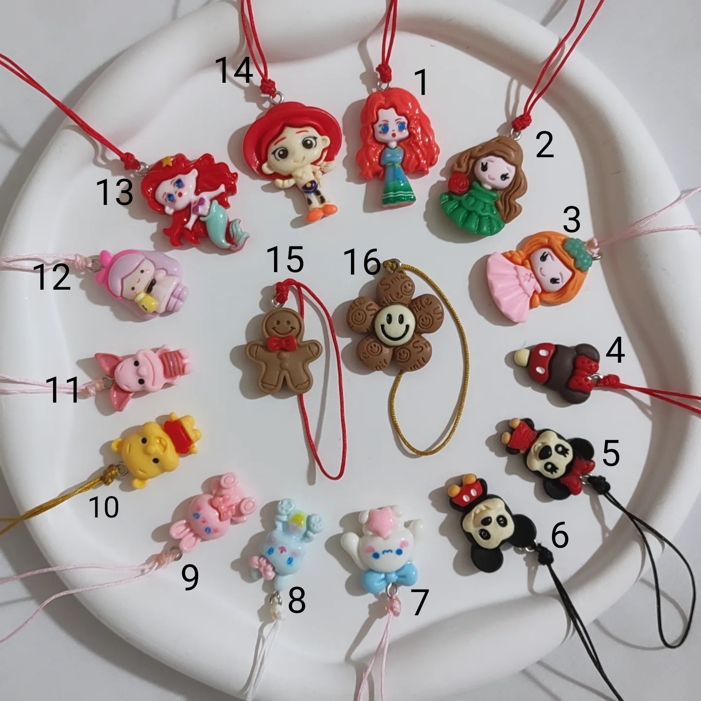 آویز فلش مدل عروسکی و شخصیتهای کارتونی