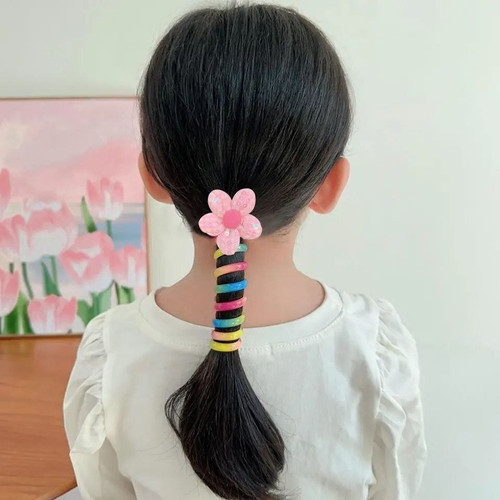 کش مو دخترانه سیم تلفنی