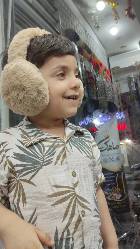 گوش گیر پشمی زمستانه کودک و بزرگسال
