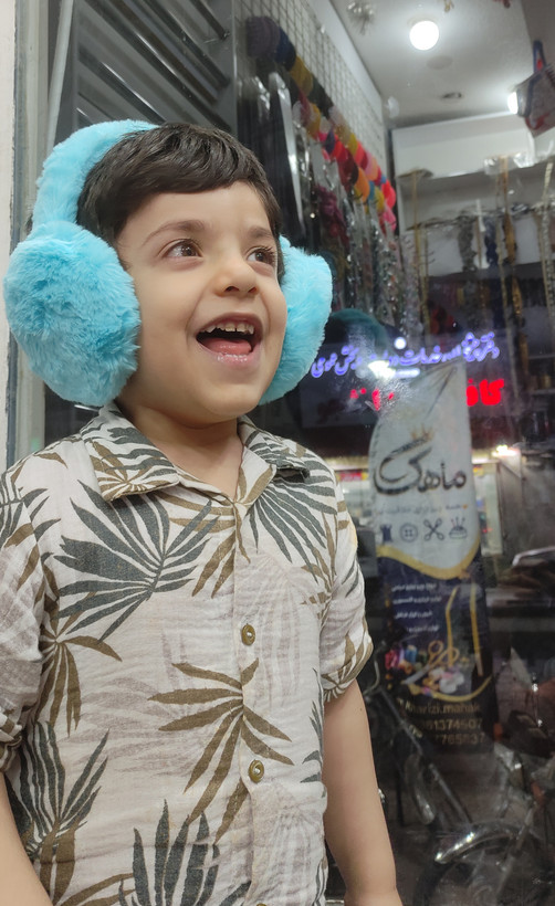گوش گیر پشمی زمستانه کودک و بزرگسال