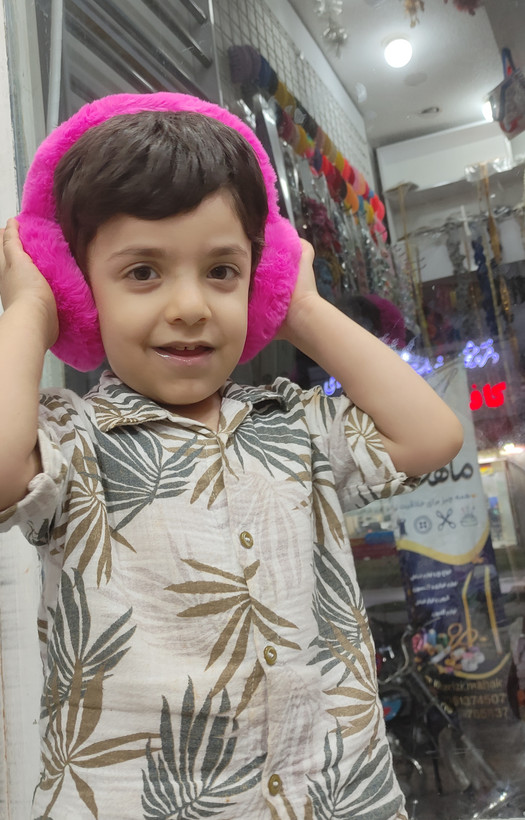 گوش گیر پشمی زمستانه کودک و بزرگسال
